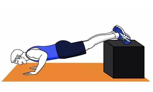 下斜俯卧撑怎么做