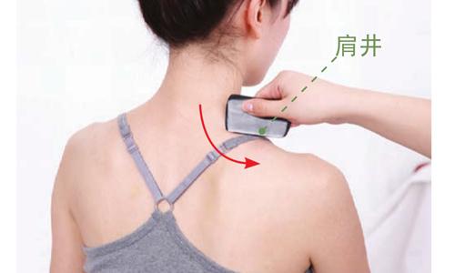脖子刮痧的方法图解 自己前脖子刮痧的方法