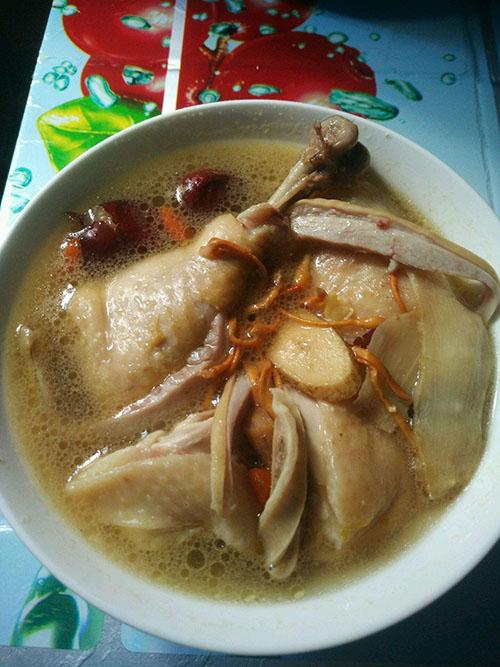 咳嗽可以吃猪肚鸡吗