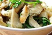 鸡肉片鲍鱼菇