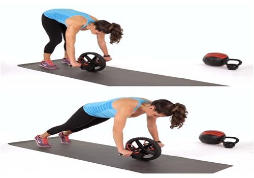 腹肌轮怎么练最快图解,腹肌轮可以减肚子吗