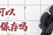 桑葚可以放冰箱保存吗 桑葚可以直接吃吗
