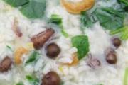 山药豆菠菜粥