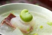 蚕豆冬瓜汤