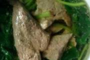 青菜猪肝汤