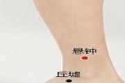 悬钟的定位和主治 悬钟的准确位置