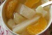 马蹄香梨橘子水