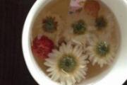 山楂片菊花茶