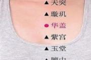 华盖定位和主治 华盖准确位置图片