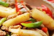 凉薯炒肉
