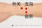 支沟的准确位置图和作用 便秘按摩支沟马上见效