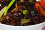 水芹菜炒腊羊肉