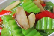 耗油莴笋杏鲍菇