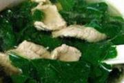 豆角叶滚瘦肉汤