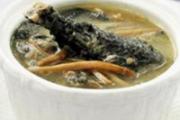 茶树菇炖乌骨鸡 