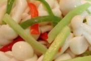 白玉菇炒肉