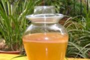 红茶菌蜂蜜茶