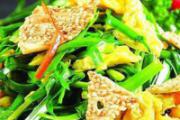 栀子花炒韭菜