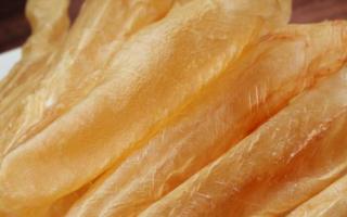 鱼胶的功效与作用